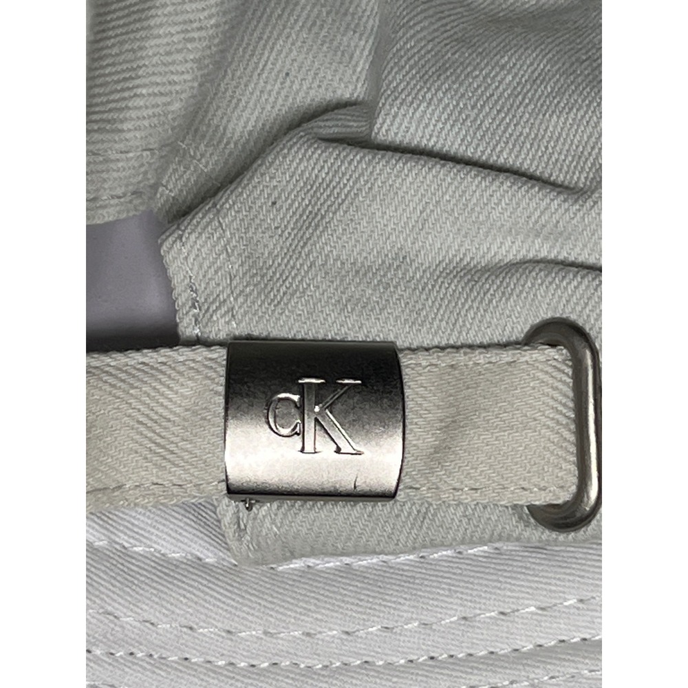 Calvin Klein Jeans Hat Baseball Cap CK Logo Light Blue Casual - Picture 6 of 7